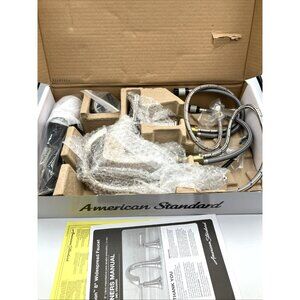 American Standard Rumson 8 in Widespread 2-Handle Bathroom Faucet Brushed Nickel